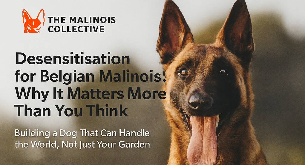 desensitisation for Belgian Malinois